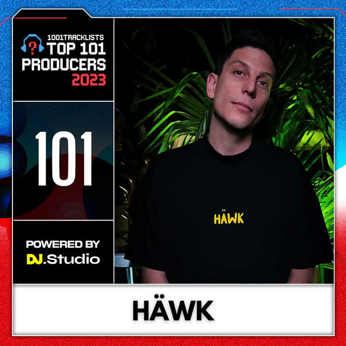 HÄWK 1001Tracklists Top 101 Producers 2023